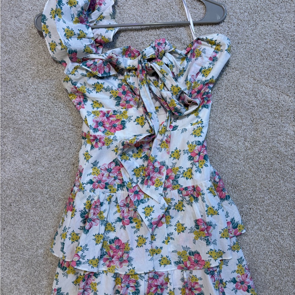 Floral Off-Shoulder Dress